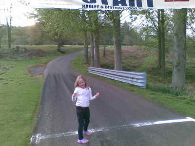 at the start line Loton Park April 2009